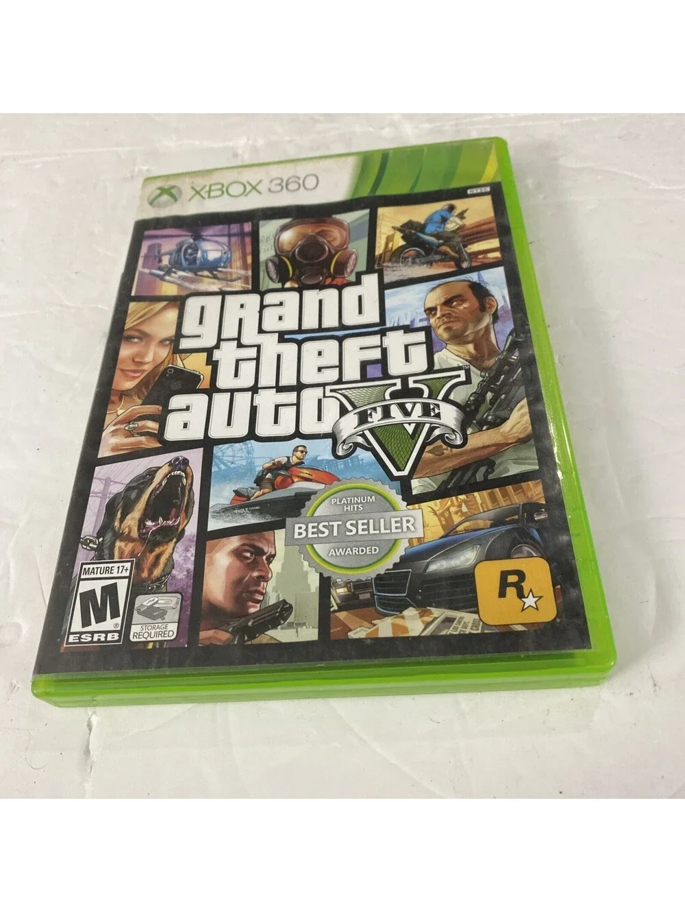 Grand Theft Auto V5 Five Xbox 360 Video Game